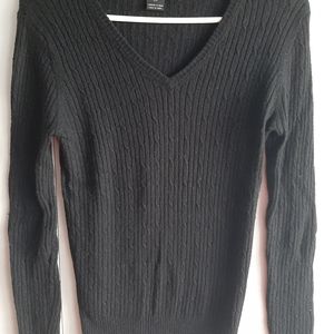 Isaac Mizrahi black sweater